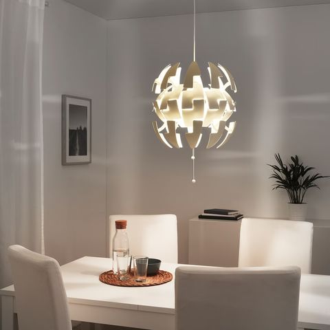 ИКЕА ПС 2014 Подвесной светильник, белый 35 см