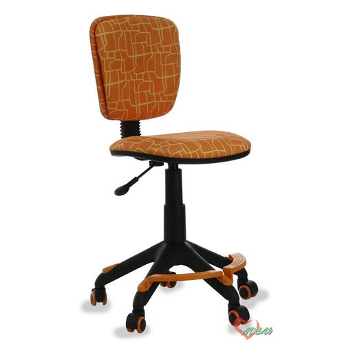 Кресло 204-F/GIRAFFE подставка для ног оранжевый жираф