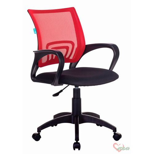 Кресло 695NLT красный TW-35N сиденье черный TW-11 сетка/ткань крестовина пластик CH-695NLT/R/TW-11