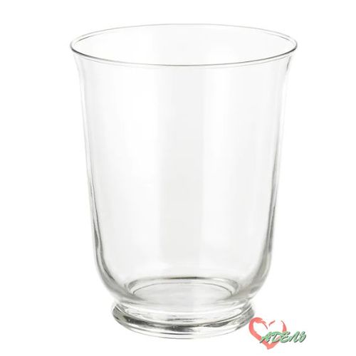 ПОМП ваза/фонарь, прозрачное стекло 18 см 80377517